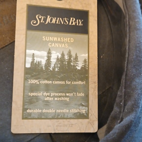 NEW St. John's Bay Long Sleeve Shirt - Picture 2 of 4